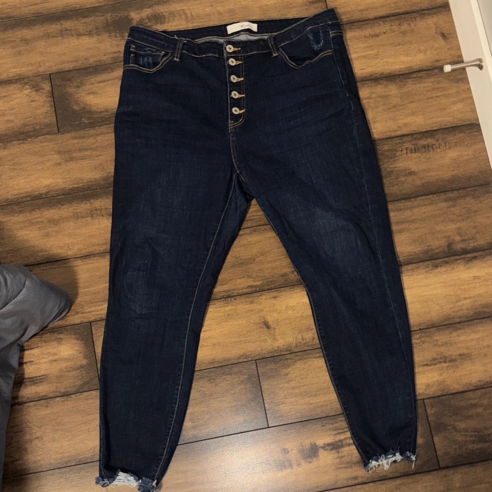 Dark Blue Women's KanCan Jeans